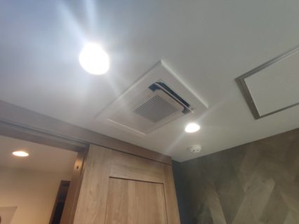 エアコン新設工事